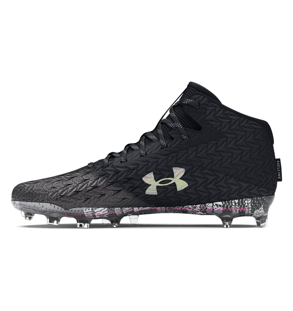 Under Armour Women Spotlight 4 MC Football Cleats - Anatomical 3D-Bootie Collar