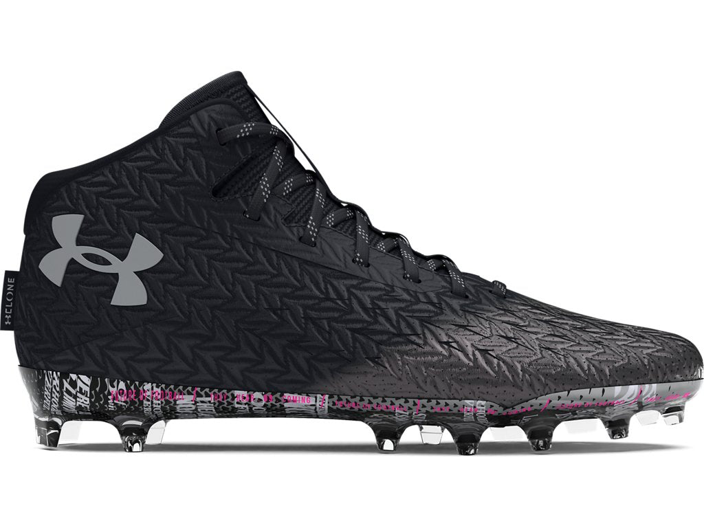 Under Armour Women Spotlight 4 MC Football Cleats - Anatomical 3D-Bootie Collar