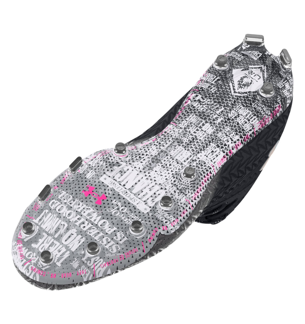 Under Armour Women Spotlight 4 MC Football Cleats - Anatomical 3D-Bootie Collar