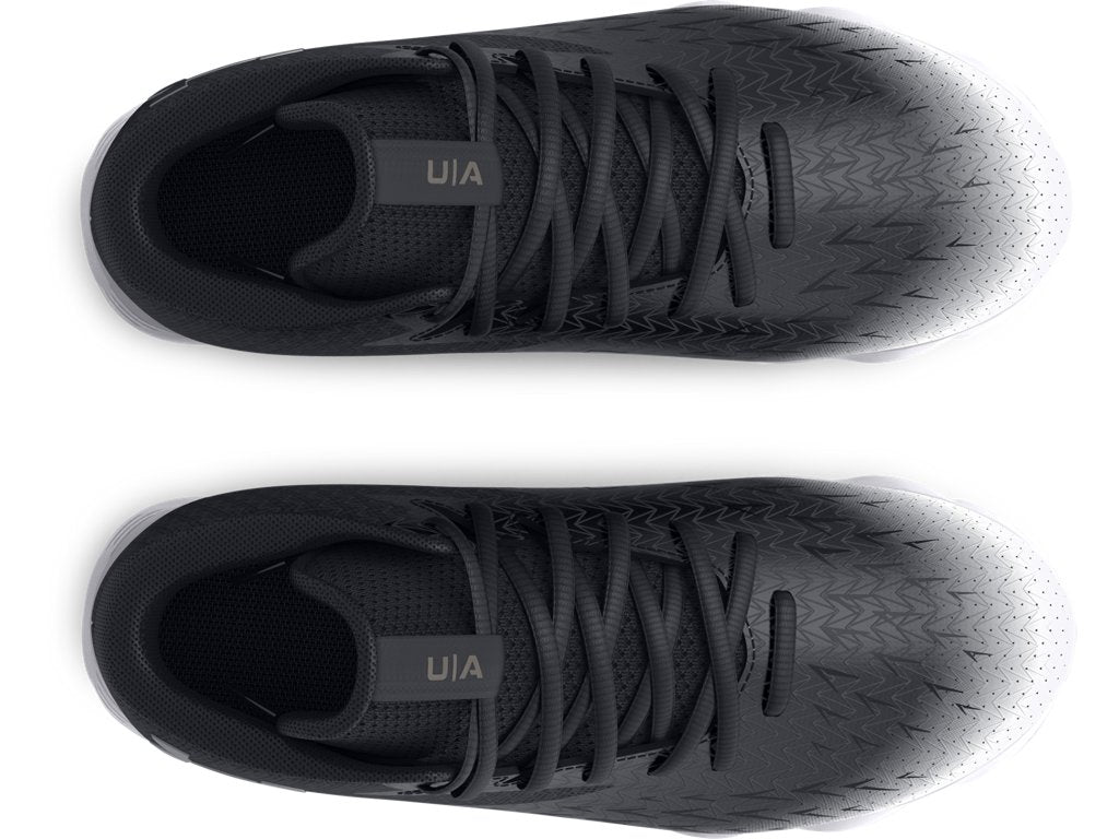 Under Armour Boys Spotlight Franchise 4 RM Wide Jr. Football Cleats - Aggressive Traction and Durability