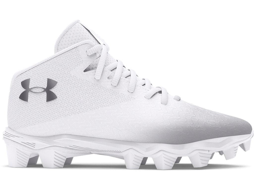 Under Armour Boys Spotlight Franchise 4 RM Jr. Football Cleats - Aggressive Traction