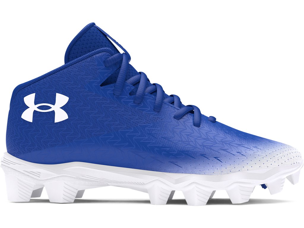 Under Armour Boys Spotlight Franchise 4 RM Jr. Football Cleats - Aggressive Traction