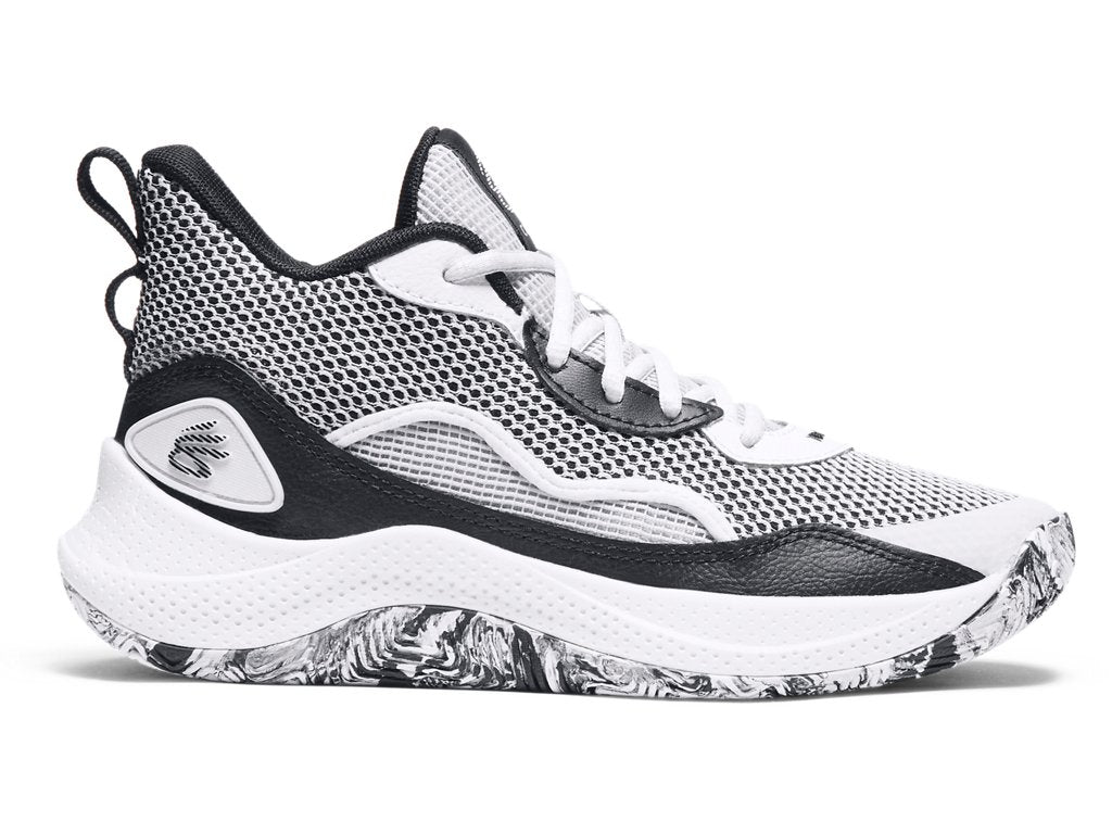 Under Armour Grade School Curry 3Z 24 Basketball Shoes - Durable Rubber Outsole