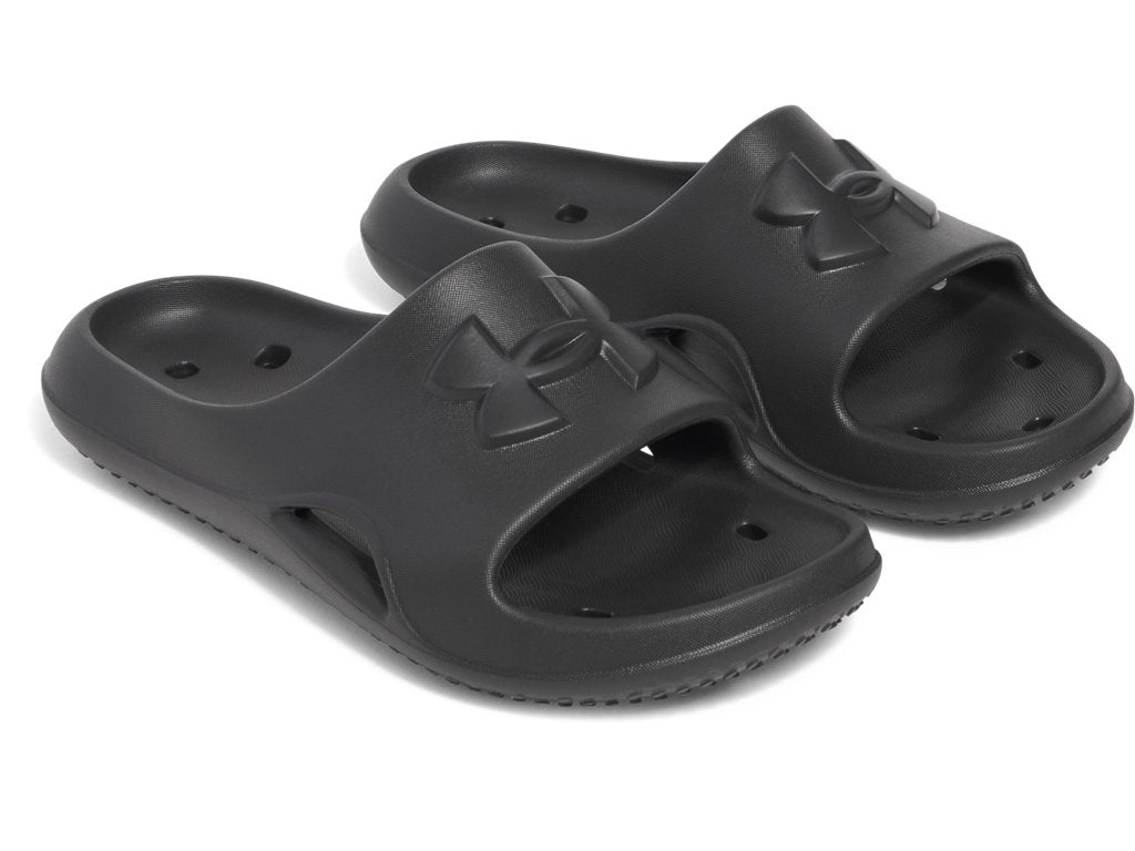Under Armour Womens UA Locker V Slides Footwear - Quick Drying with Additional Drainage Ports