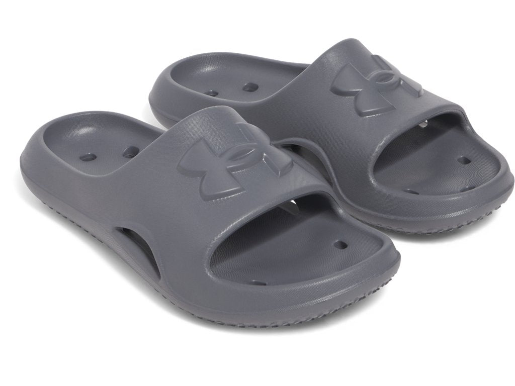 Under Armour Womens UA Locker V Slides Footwear - Quick Drying with Additional Drainage Ports