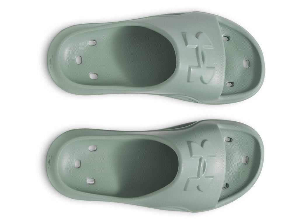 Under Armour Womens UA Locker V Slides Footwear - Quick Drying with Additional Drainage Ports