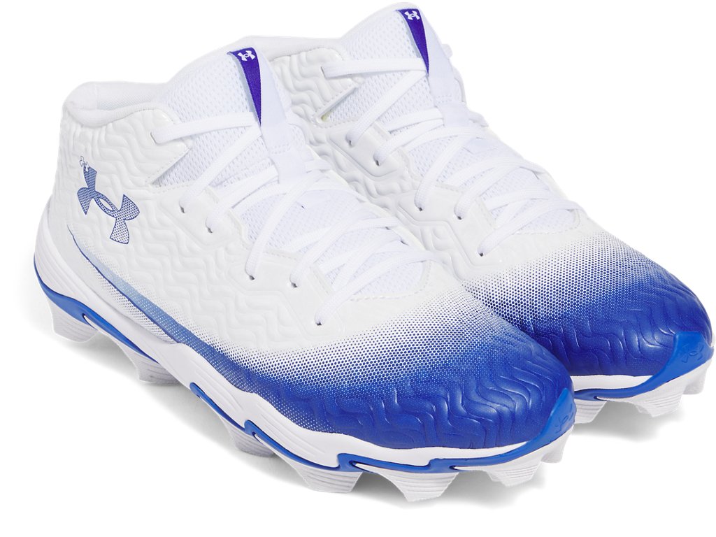 Under Armour Mens Spotlight Hammer Football Cleats Footwear - Full-Length EVA Midsole