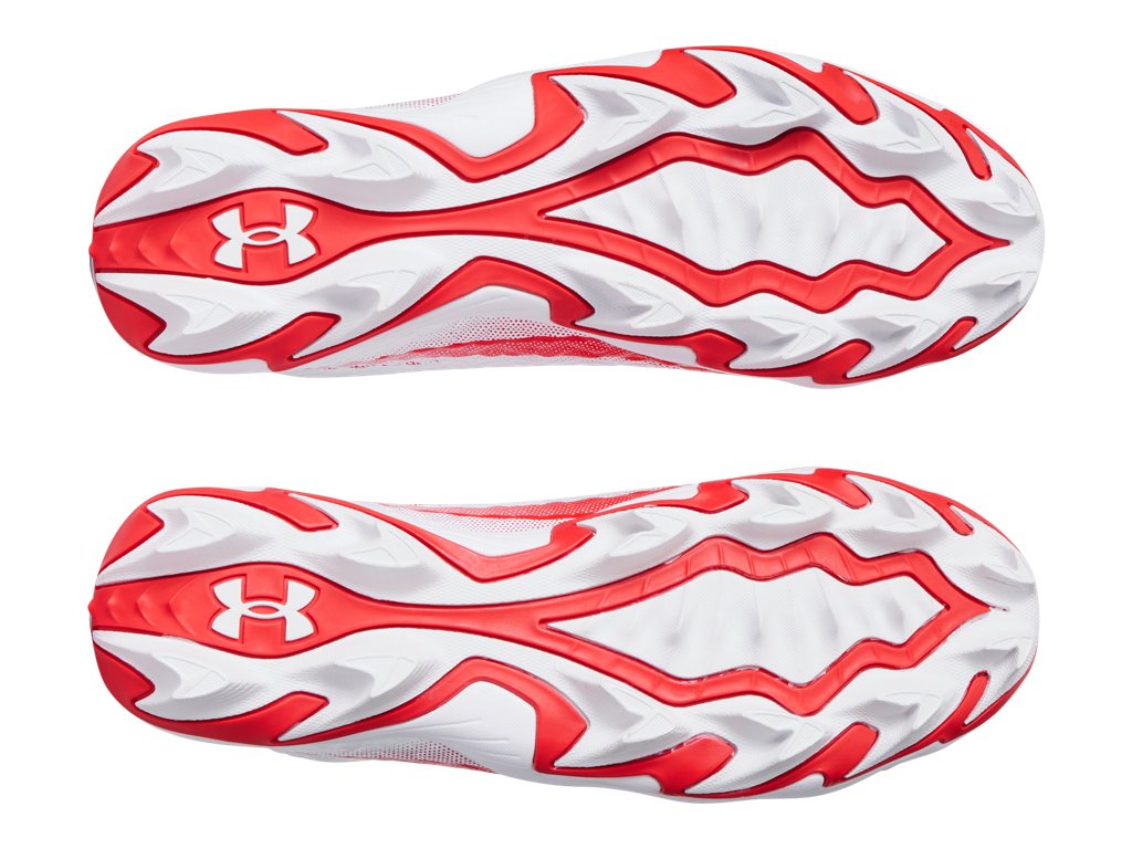 Under Armour Mens Spotlight Hammer Football Cleats Footwear - Full-Length EVA Midsole