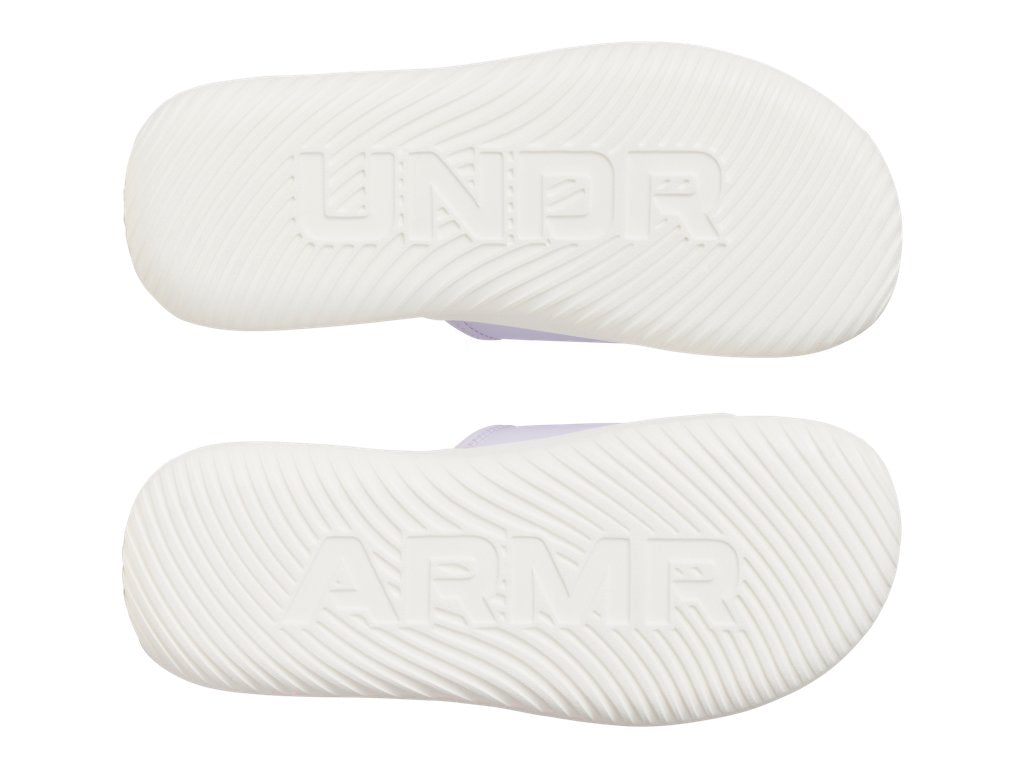 Under Armour Girls Ignite Pro 8 Slides Footwear - Adjustable Strap with Soft Foam Lining