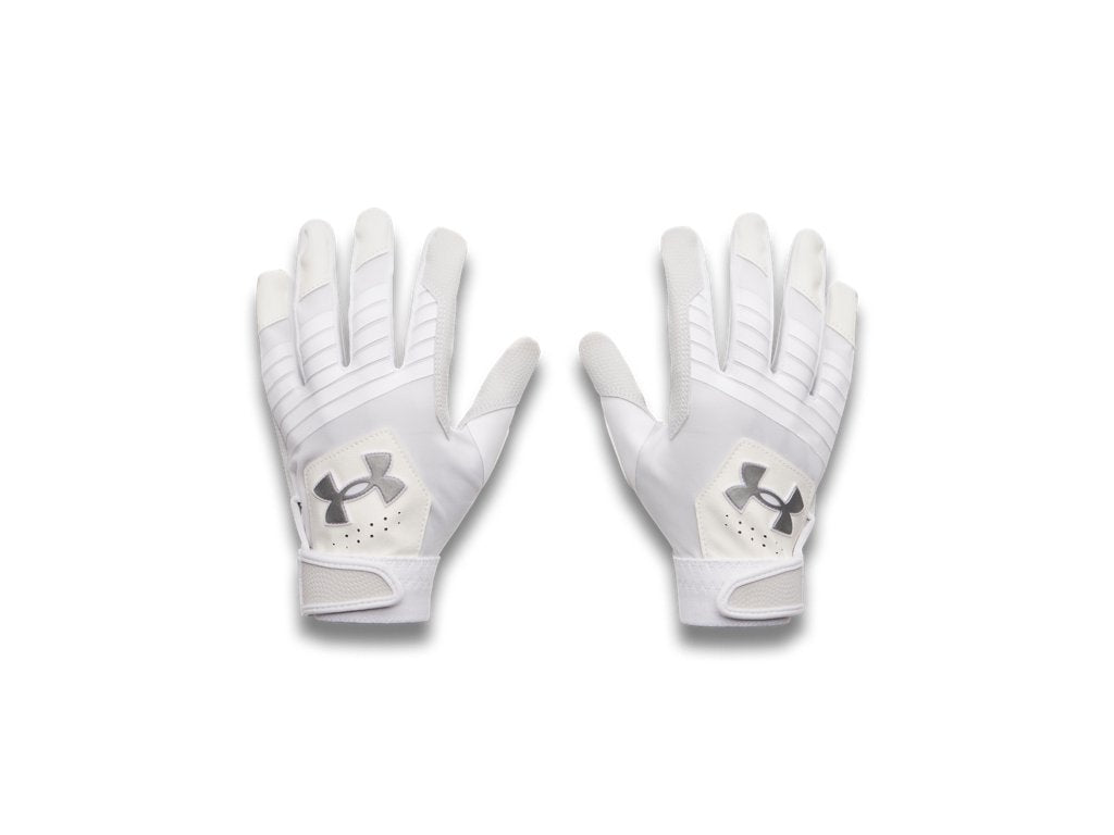 Under Armour Boys Clean Up Batting Gloves Accessories - Durable Synthetic Leather Palm