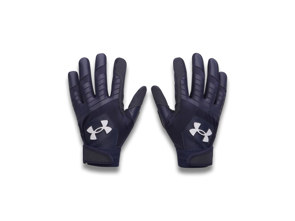 Under Armour Boys Clean Up Batting Gloves Accessories - Durable Synthetic Leather Palm