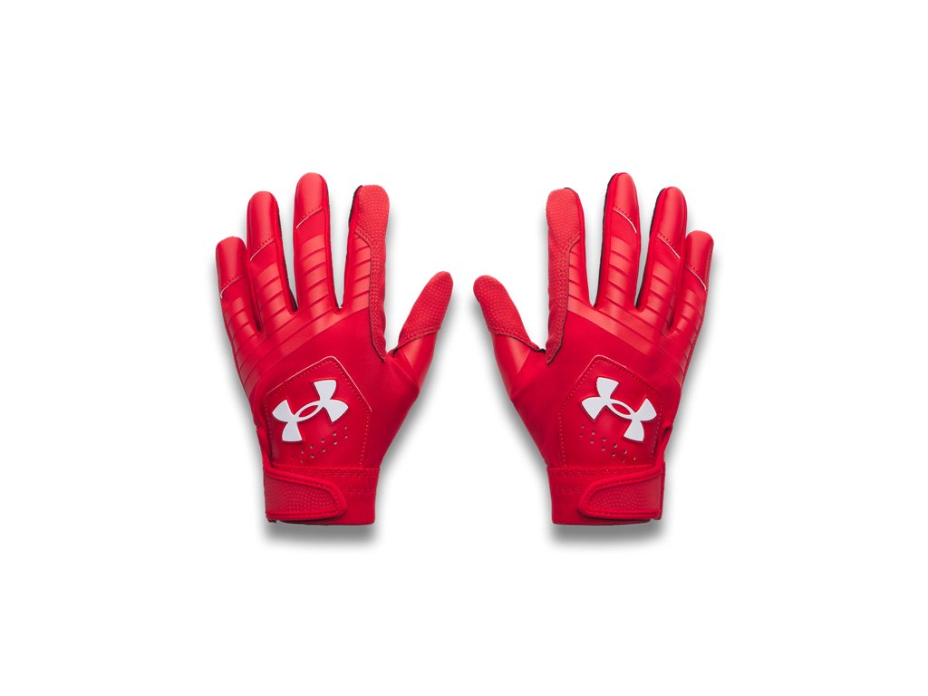 Under Armour Boys Clean Up Batting Gloves Accessories - Durable Synthetic Leather Palm