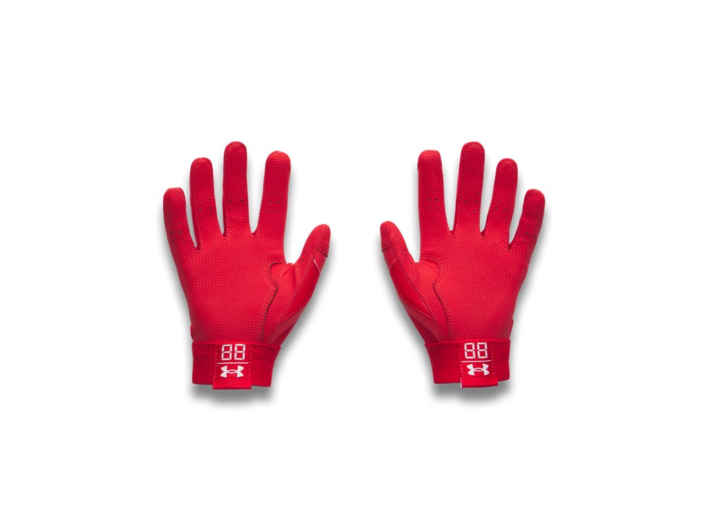 Under Armour Boys Clean Up T-Ball Batting Gloves - Synthetic Leather Grip