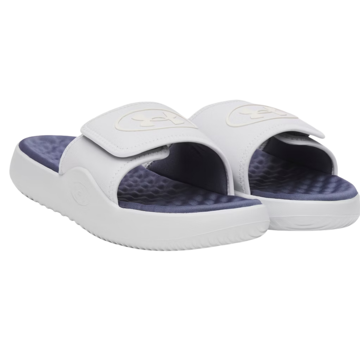 Under Armour Mens UA Ignite Pro 8 Slides Footwear - Updated Memory Foam Comfort