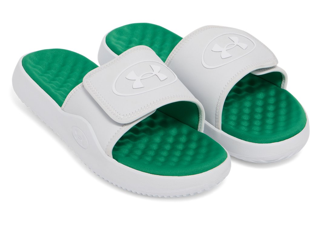 Under Armour Mens UA Ignite Pro 8 Slides Footwear - Updated Memory Foam Comfort