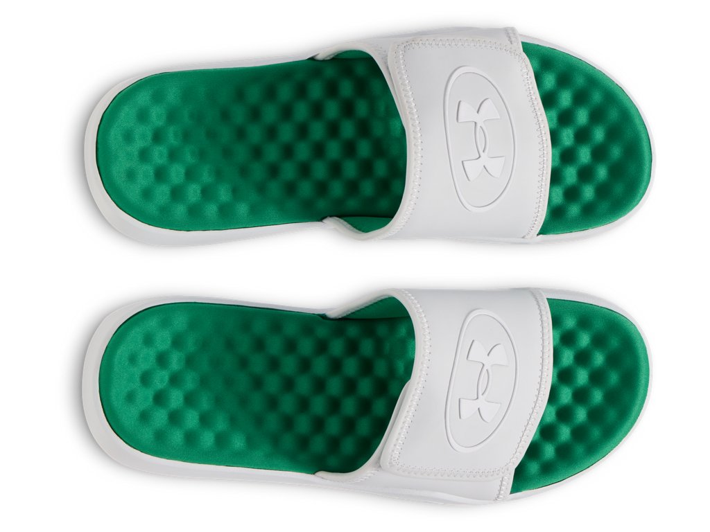 Under Armour Mens UA Ignite Pro 8 Slides Footwear - Updated Memory Foam Comfort