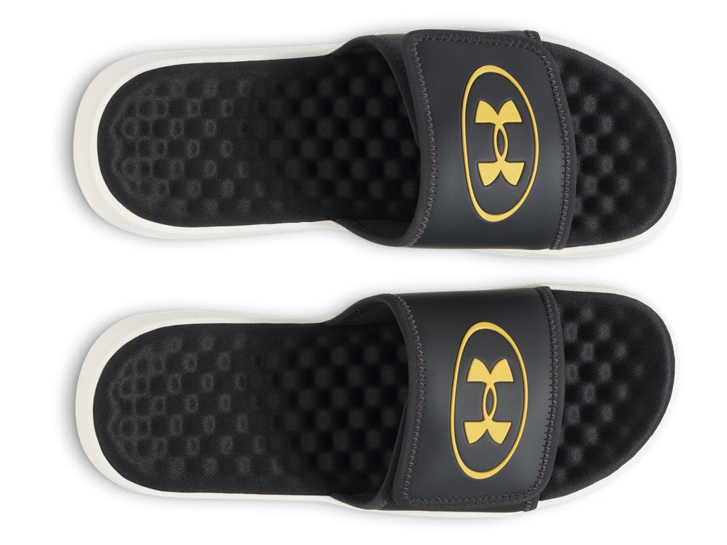 Under Armour Mens UA Ignite Pro 8 Slides Footwear - Updated Memory Foam Comfort