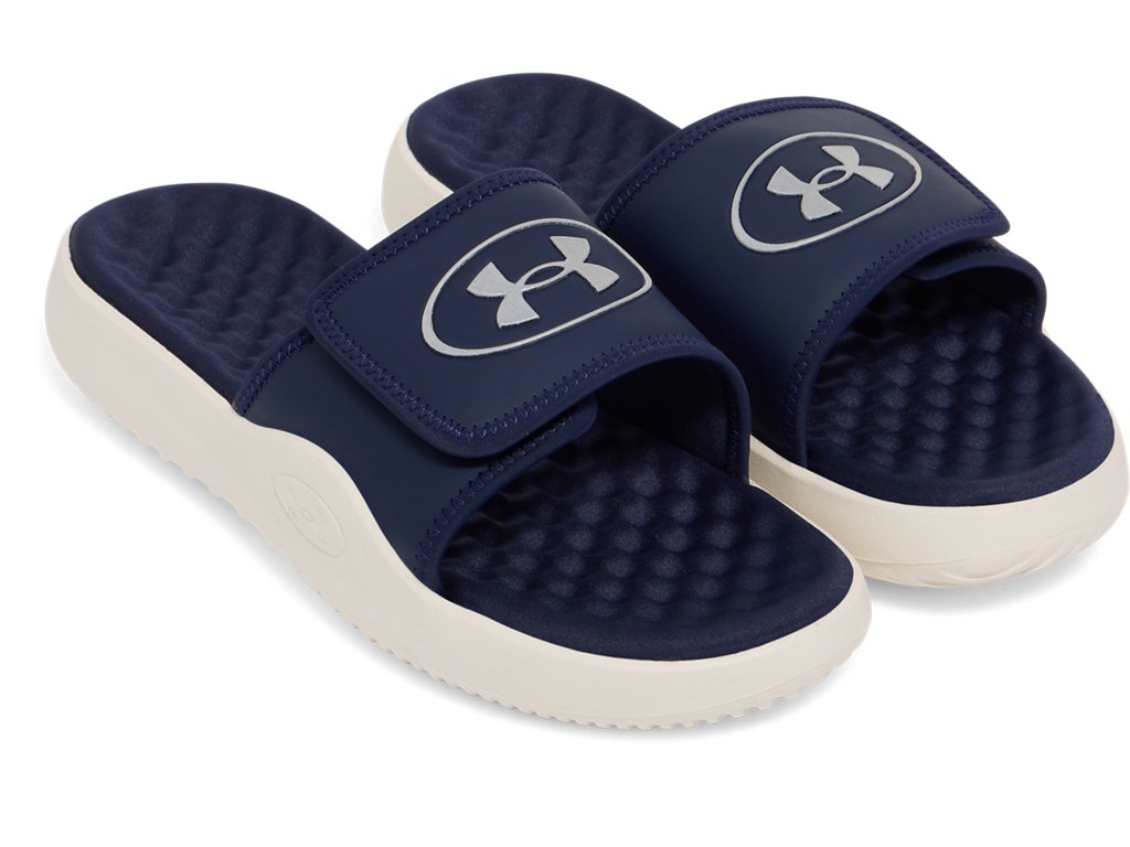 Under Armour Mens UA Ignite Pro 8 Slides Footwear - Updated Memory Foam Comfort