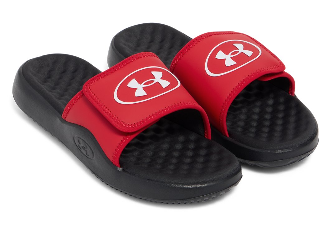Under Armour Mens UA Ignite Pro 8 Slides Footwear - Updated Memory Foam Comfort