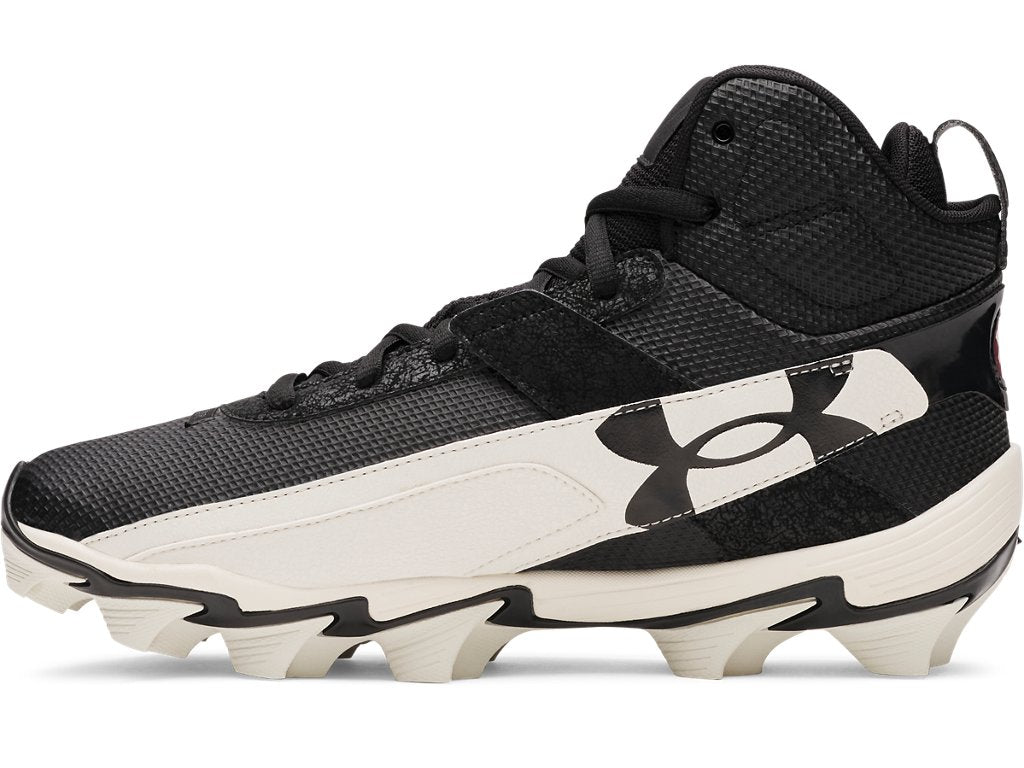 Under Armour Men's UA Harper 10 RM Baseball Cleats - Molded Rubber for Traction and Durability