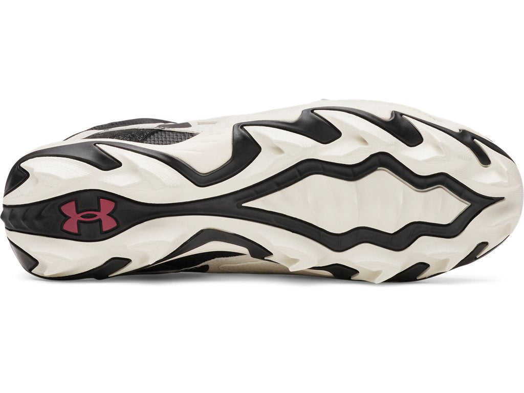 Under Armour Men's UA Harper 10 RM Baseball Cleats - Molded Rubber for Traction and Durability