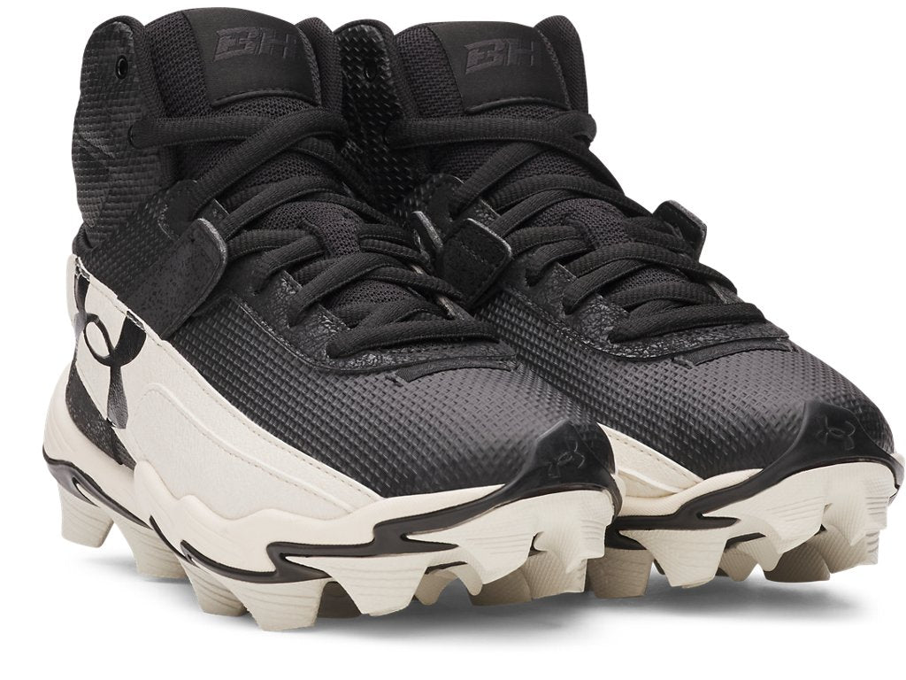 Under Armour Boys Harper 10 RM Jr Baseball Cleats Footwear - Enhanced Traction and Durability