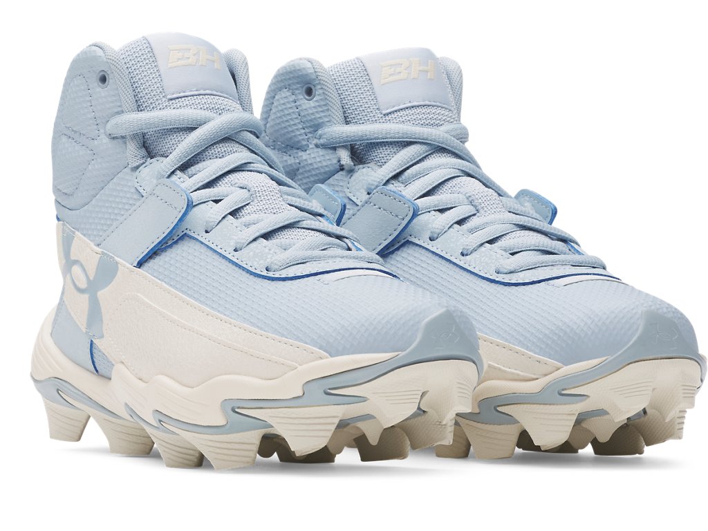Under Armour Boys Harper 10 RM Jr Baseball Cleats Footwear - Enhanced Traction and Durability