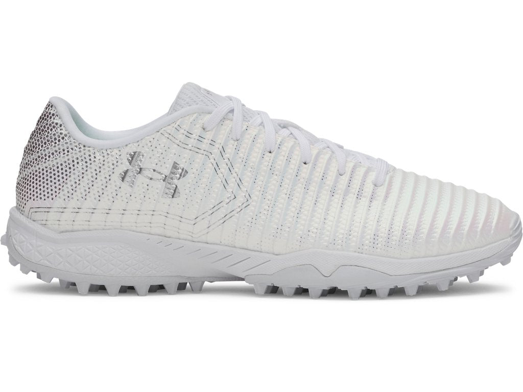 Under Armour Unisex Blur Pro Turf Lacrosse Shoes - Breathable UA IntelliKnit Upper