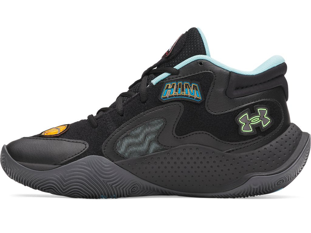 Under Armour Youth Unisex Jet '25 VC Grade School Basketball Shoes - Durable and Breathable