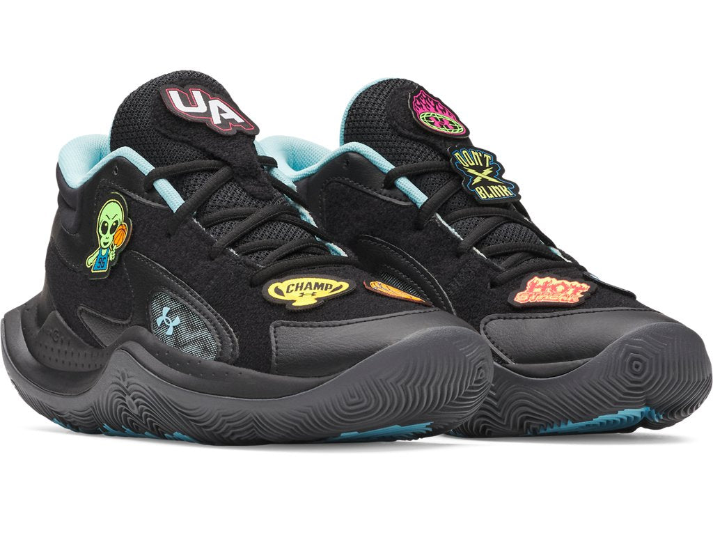 Under Armour Youth Unisex Jet '25 VC Grade School Basketball Shoes - Durable and Breathable