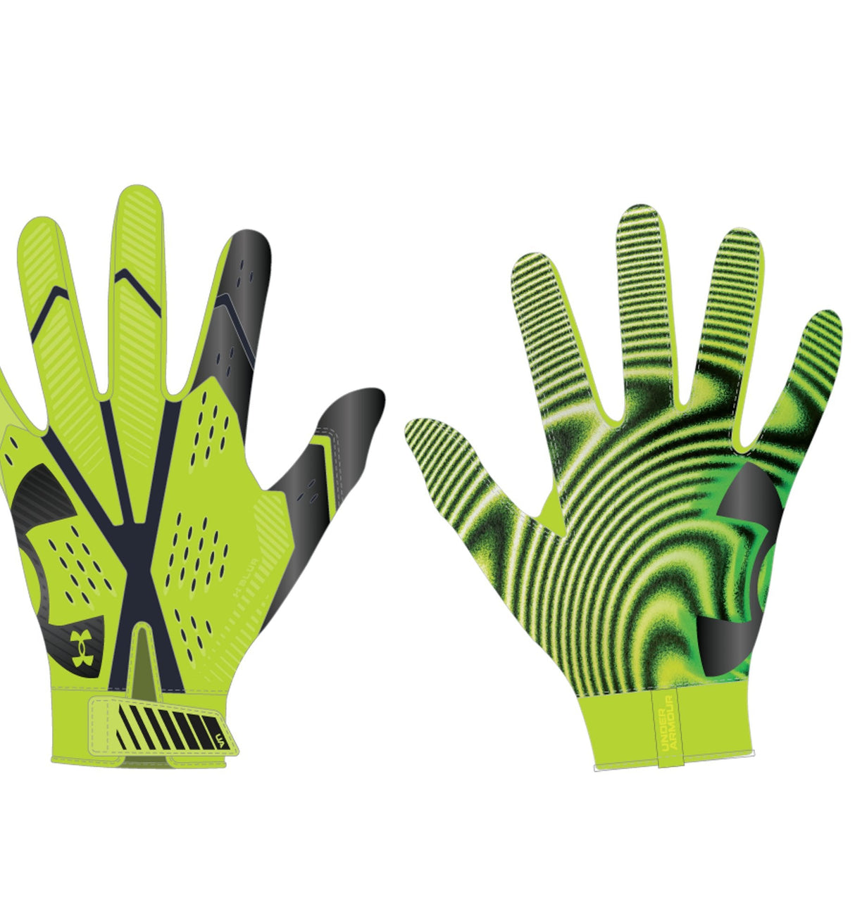 Under Armour Youth Blur LE Football Gloves