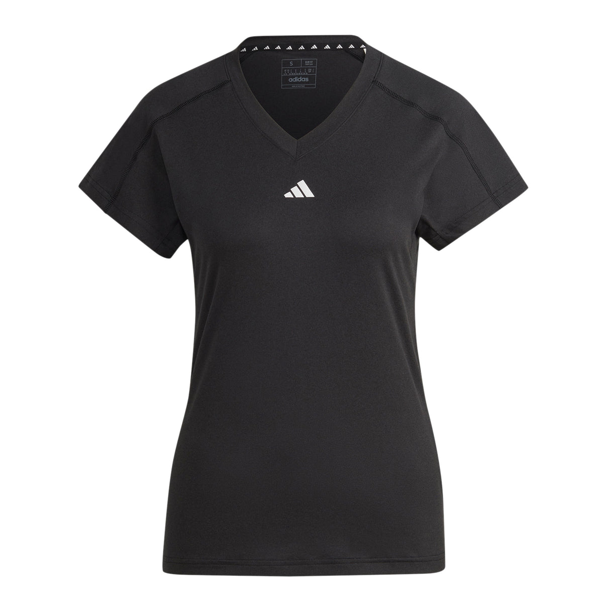 adidas Workout Essentials Womens V-Neck T-Shirt