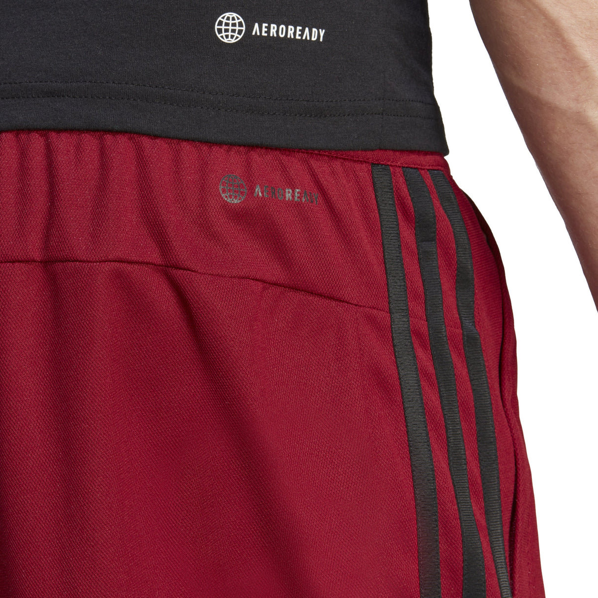 adidas Mens Train Essentials Pique 3-Stripes Training Shorts
