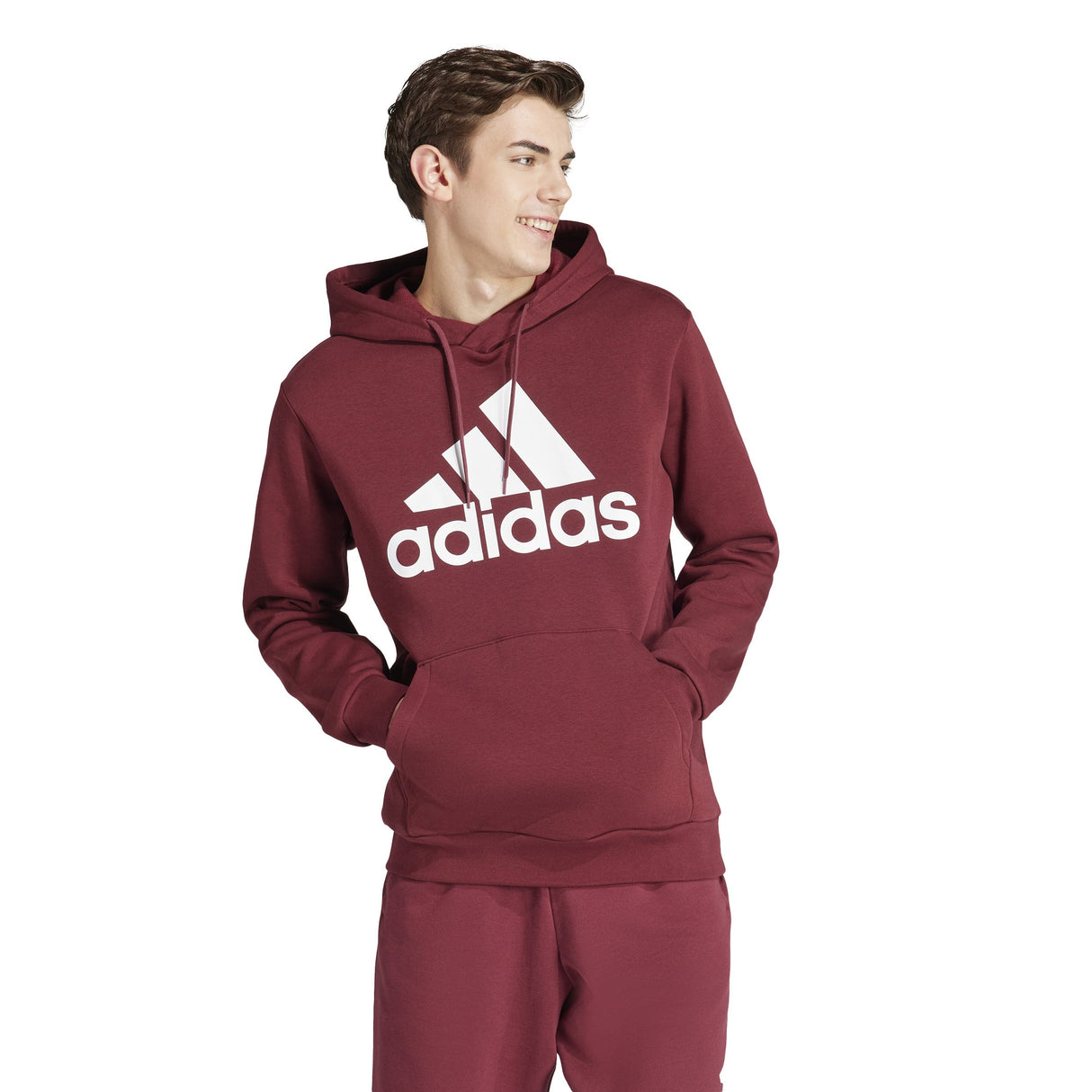 adidas Essentials Mens Big Logo Hoodie