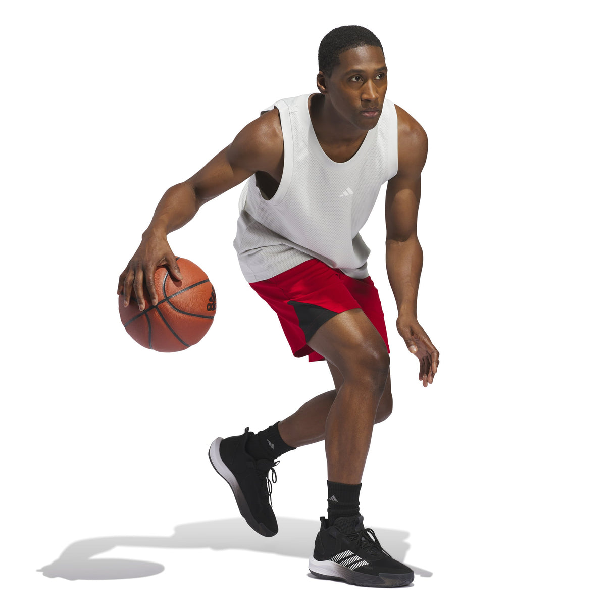 adidas Basketball Mens Legends Tank Top