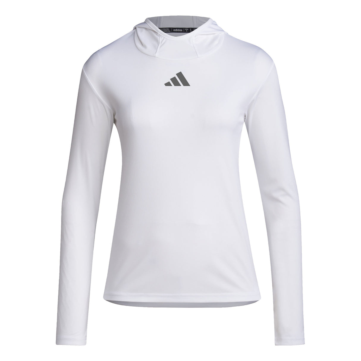 adidas Womens D4T Long Sleeve Lightweight Hoodie