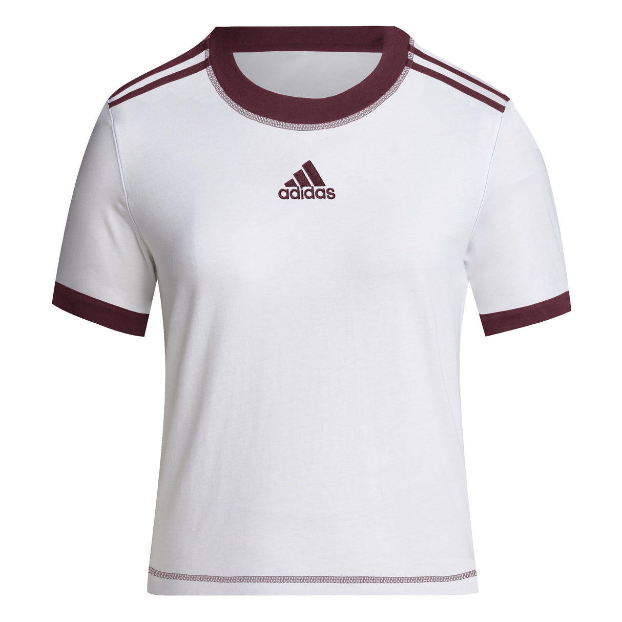 adidas Womens 3 Stripe T-Shirt