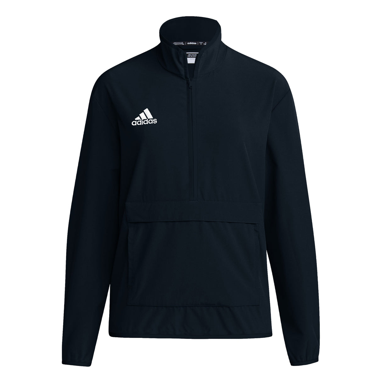 adidas Mens Coach Long-Sleeve 1/4 Zip Woven Jacket
