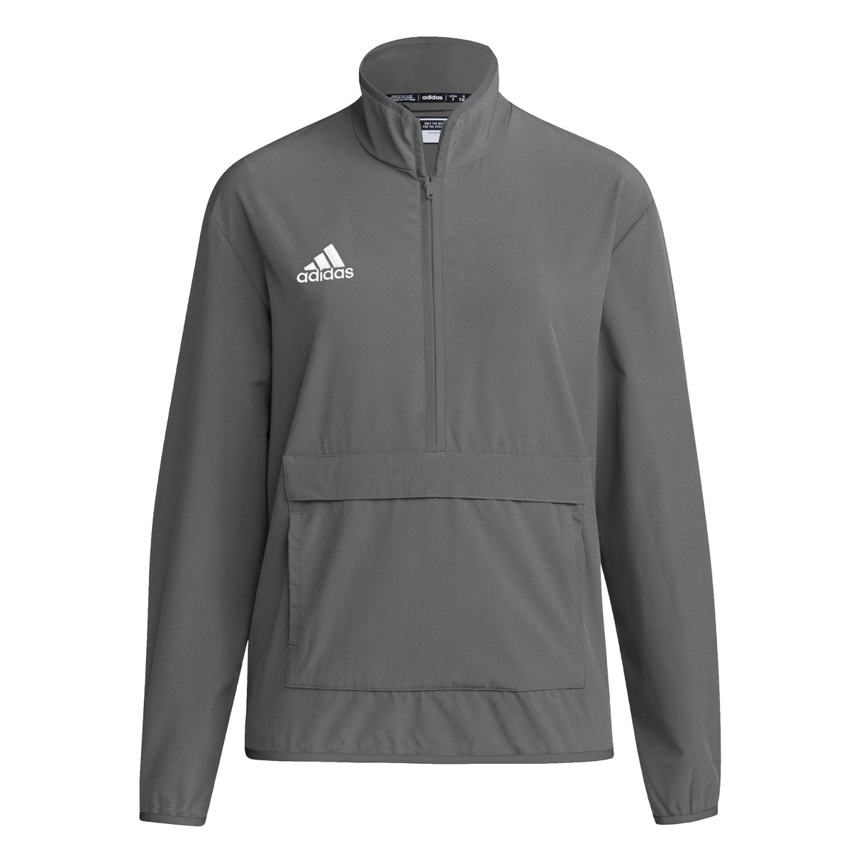 adidas Mens Coach Long-Sleeve 1/4 Zip Woven Jacket