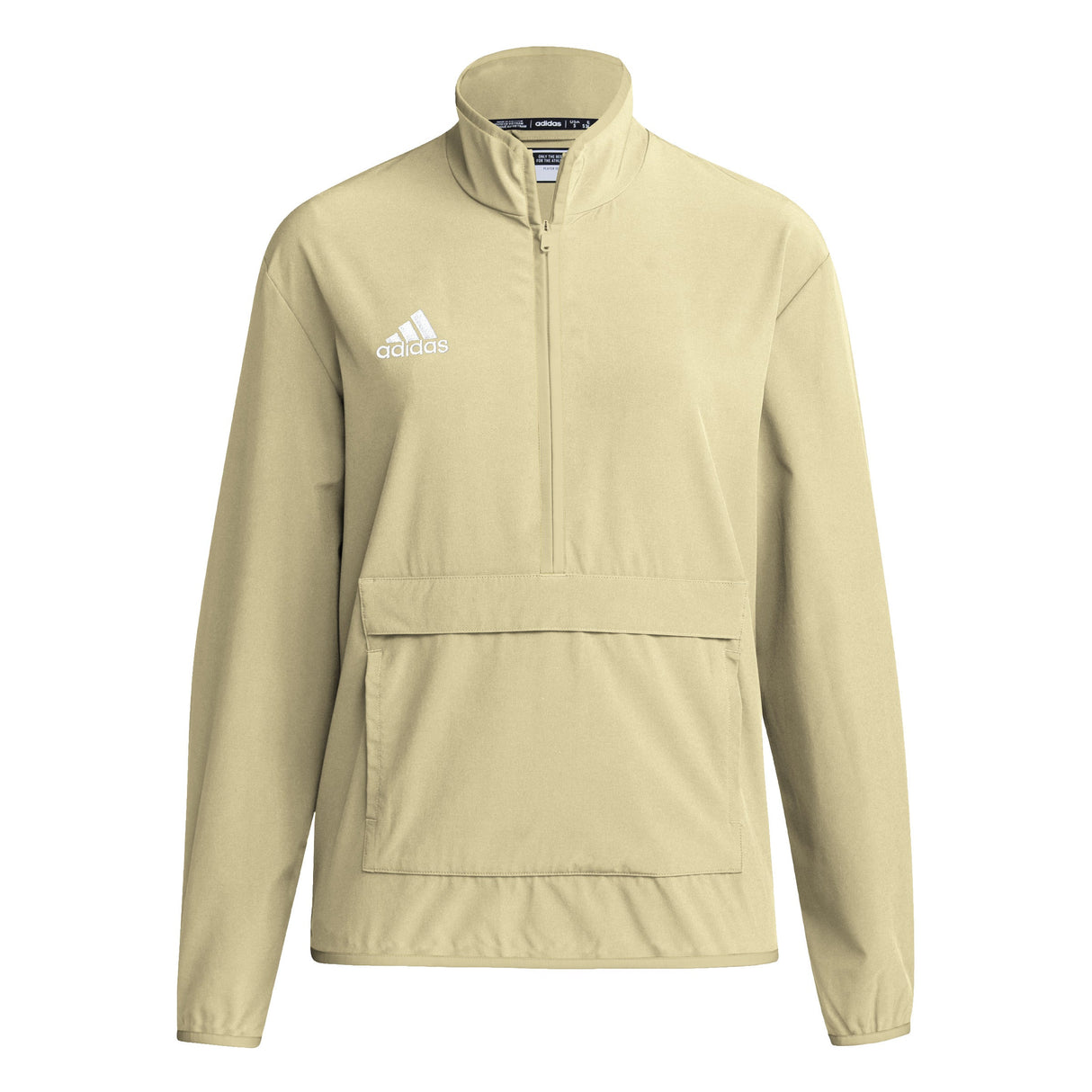 adidas Mens Coach Long-Sleeve 1/4 Zip Woven Jacket