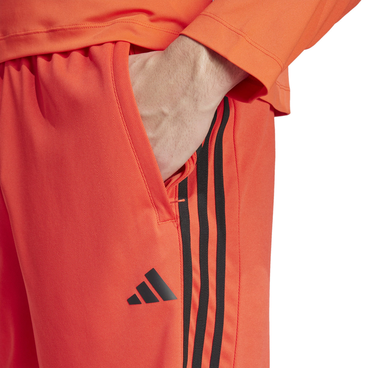 adidas Train Essentials Pique 3-Stripe Mens Training Shorts