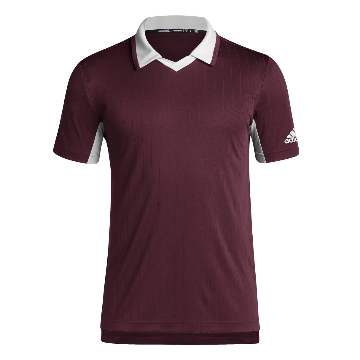 adidas Mens Coach Fashion Short Sleeve Polo