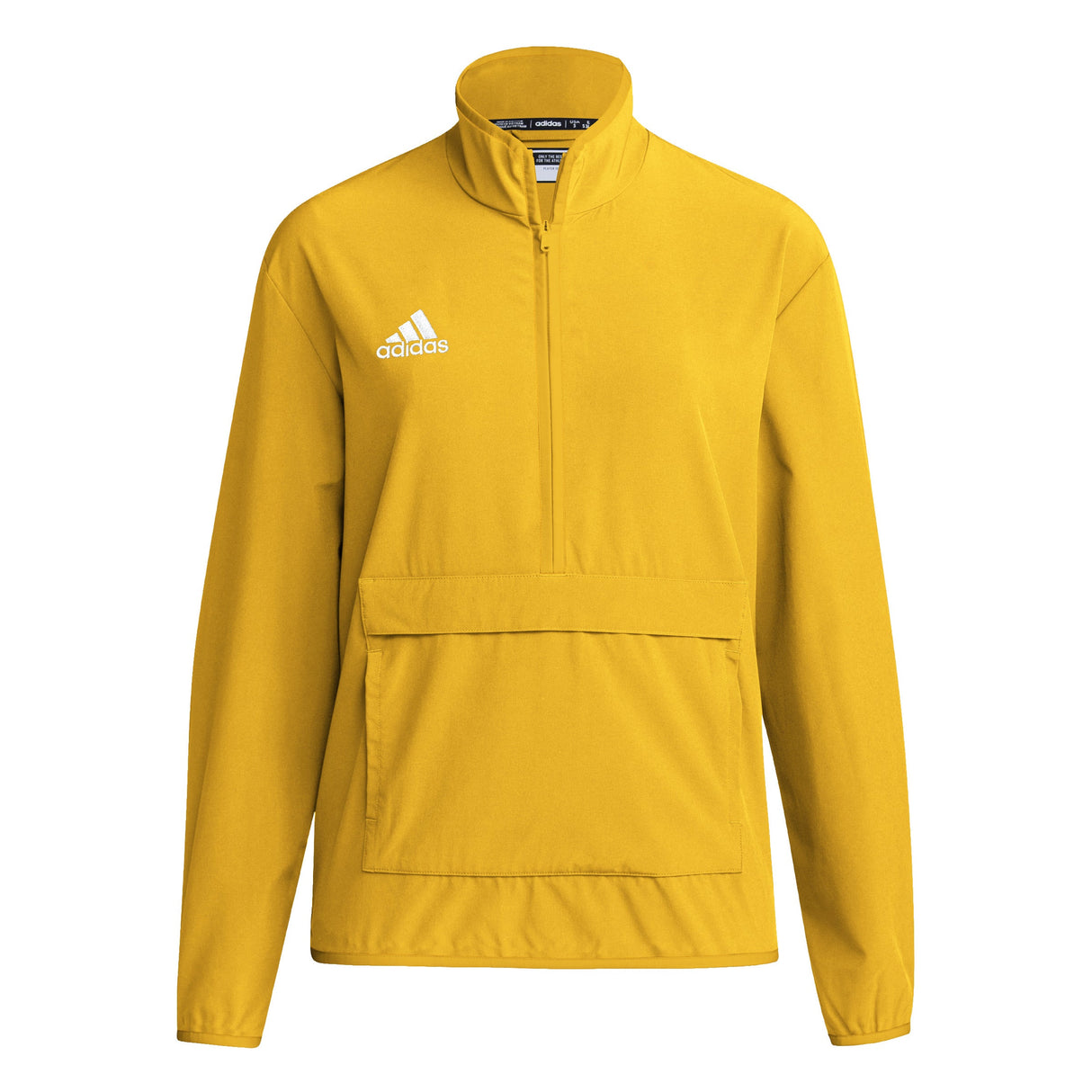 adidas Mens Coach Long-Sleeve 1/4 Zip Woven Jacket