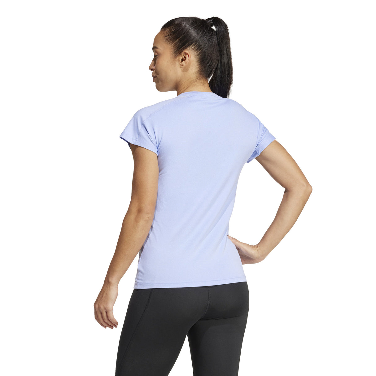 adidas Workout Essentials Womens V-Neck T-Shirt