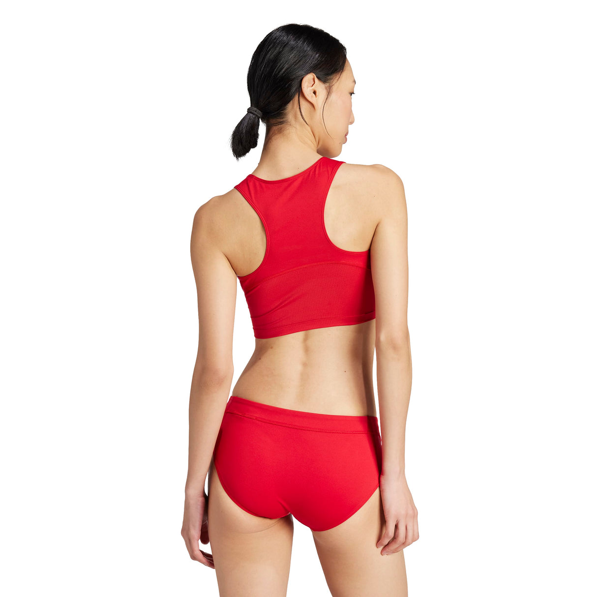 adidas Womens Adizero Essentials Running Crop Top