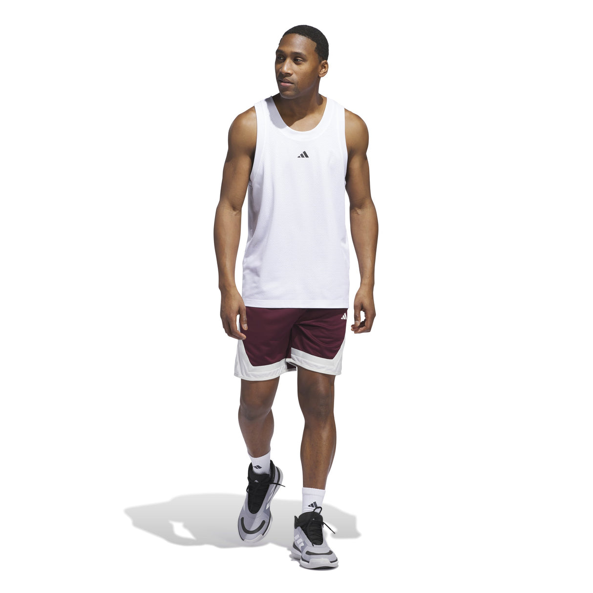 adidas Pro Block Mens Basketball Shorts