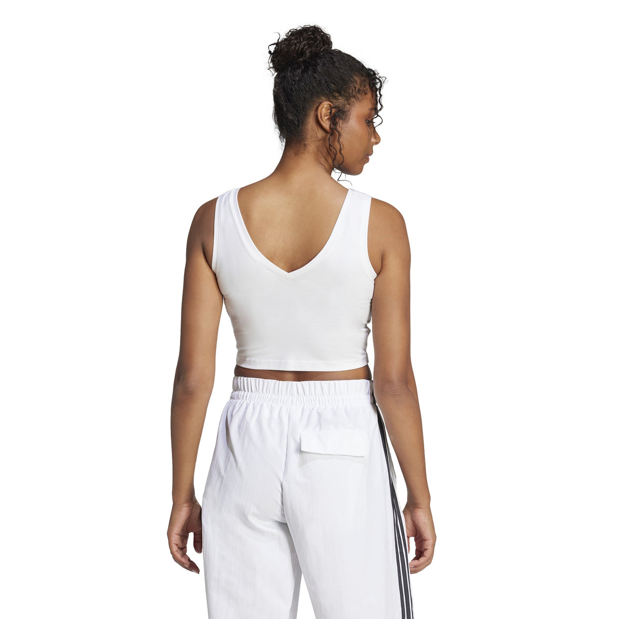 adidas Essentials Small Logo Womens Cotton Tank Top