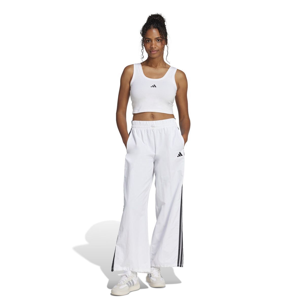 adidas Essentials Small Logo Womens Cotton Tank Top