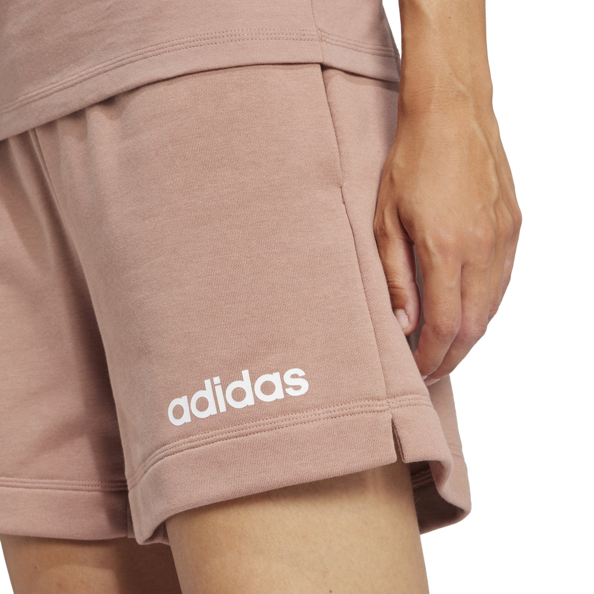 adidas Essentials Linear Womens French Terry Shorts