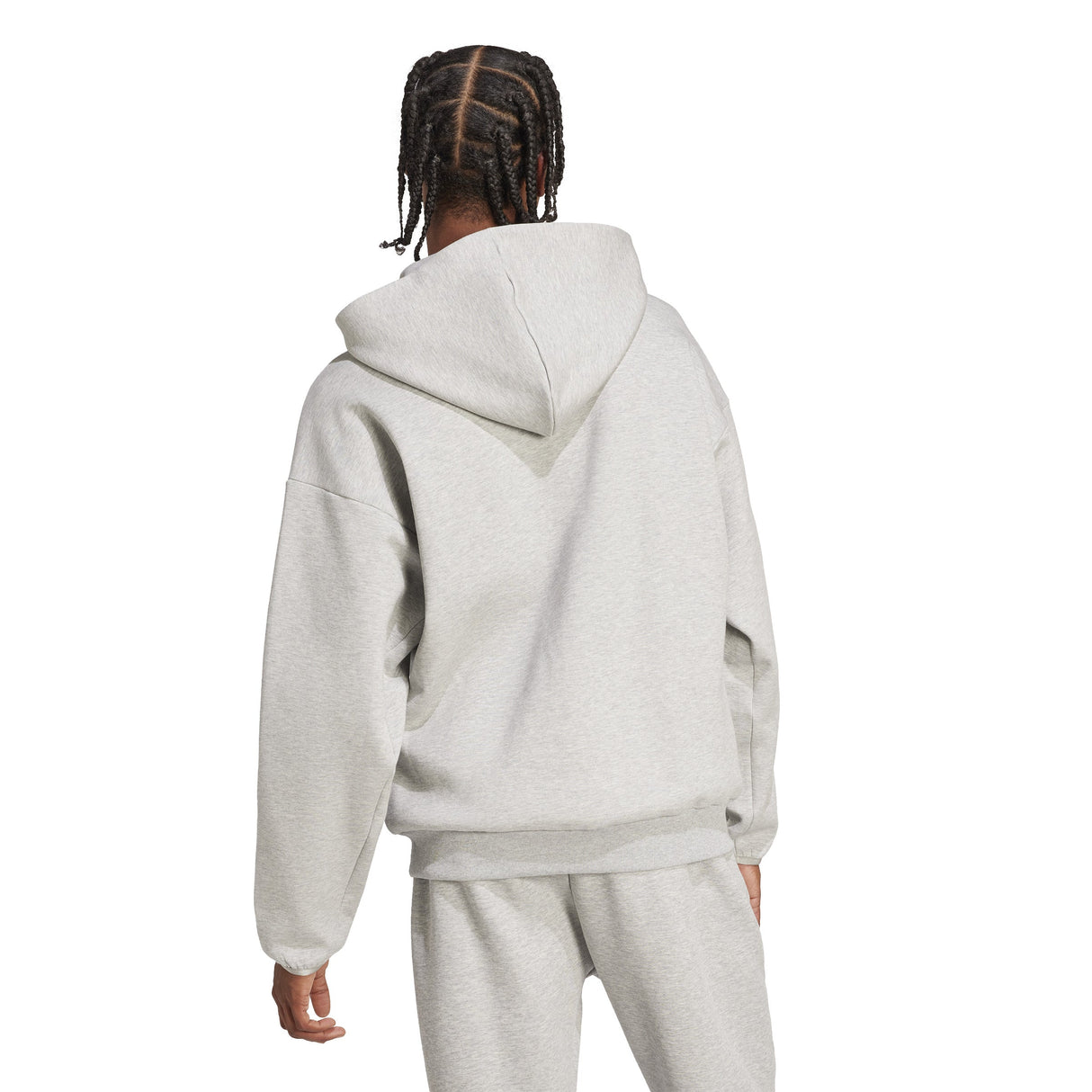 adidas Mens Future Icons Small Logo Full-Zip Hoodie